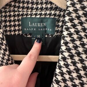 Vintage Ralph Lauren Houndstooth Blazer